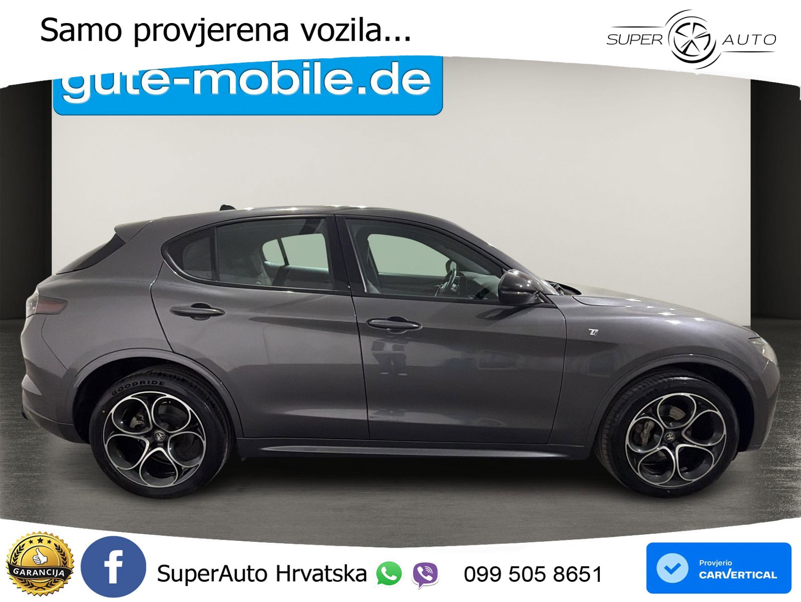 Alfa Romeo Stelvio 2.0 Turbo (280 KS) Q4 Automatic LED+GR SJED+ACC