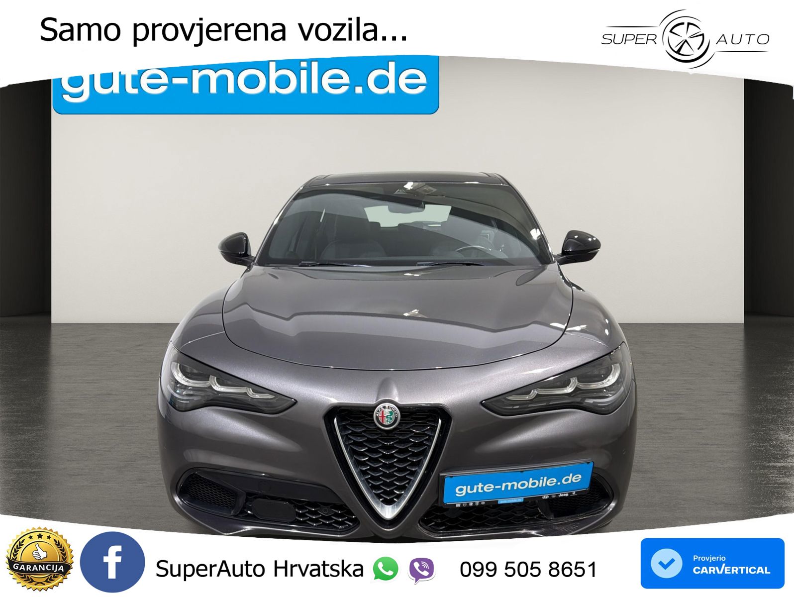 Alfa Romeo Stelvio 2.0 Turbo (280 KS) Q4 Automatic LED+GR SJED+ACC