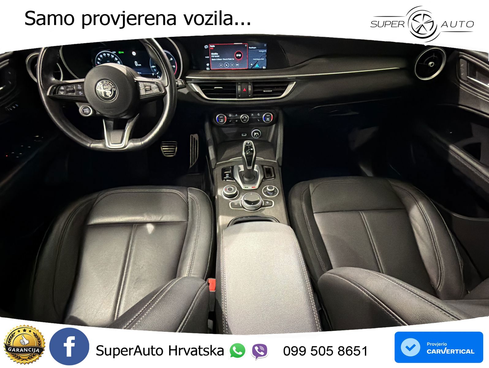 Alfa Romeo Stelvio 2.0 Turbo (280 KS) Q4 Automatic LED+GR SJED+ACC