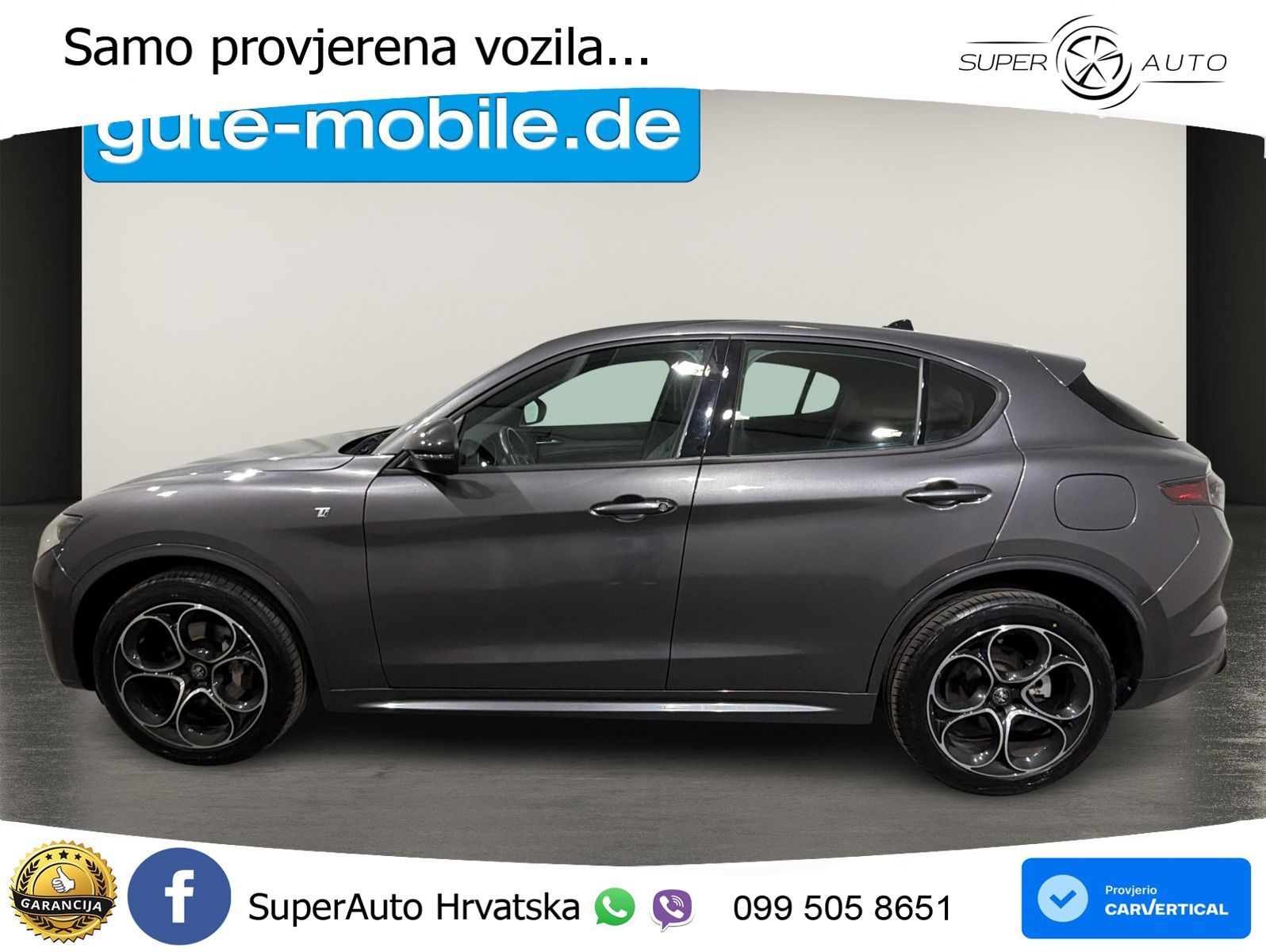 Alfa Romeo Stelvio 2.0 Turbo (280 KS) Q4 Automatic LED+GR SJED+ACC
