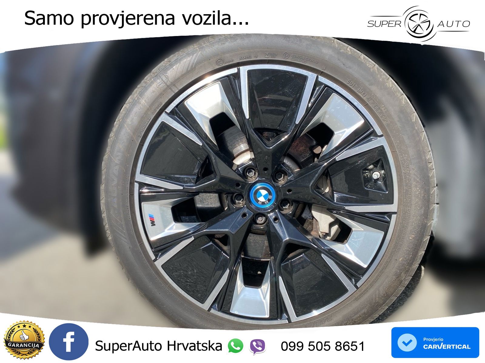 BMW iX3 80 kWh (286 KS) M Sport LED+GR SJED+ACC