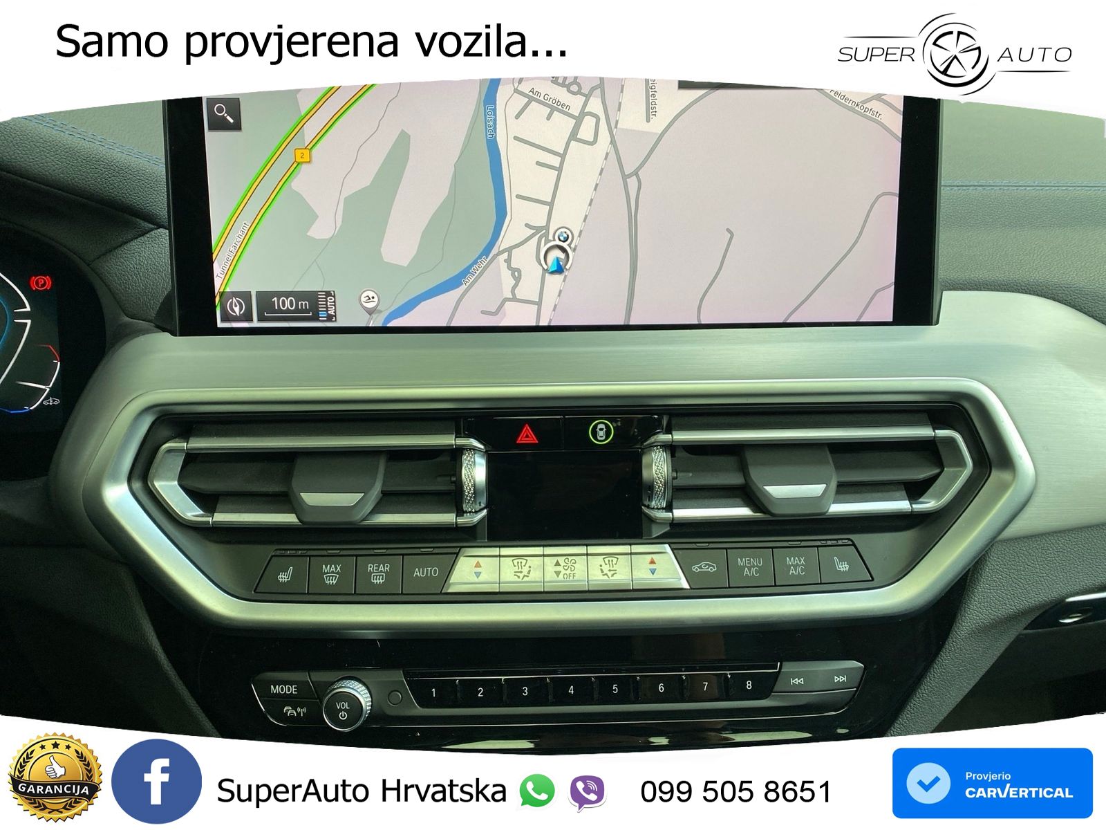 BMW iX3 80 kWh (286 KS) M Sport LED+GR SJED+ACC