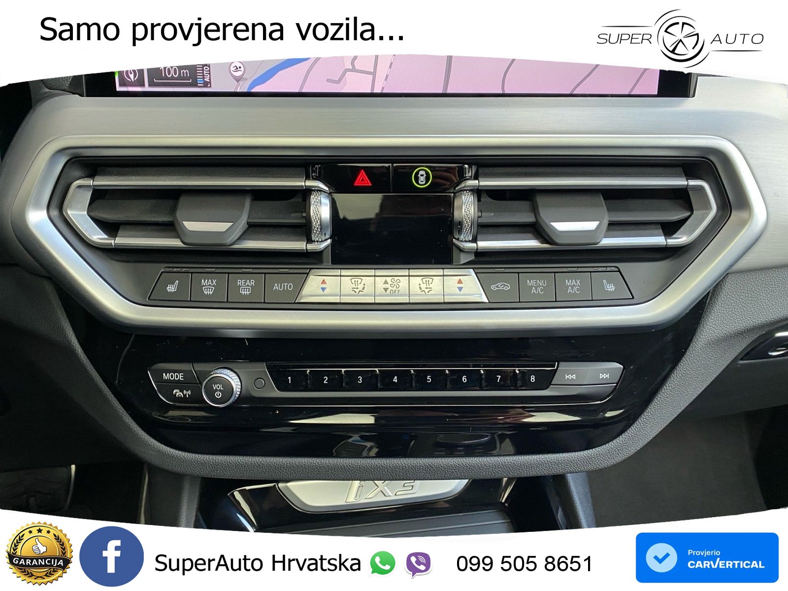 BMW iX3 80 kWh (286 KS) M Sport LED+GR SJED+ACC