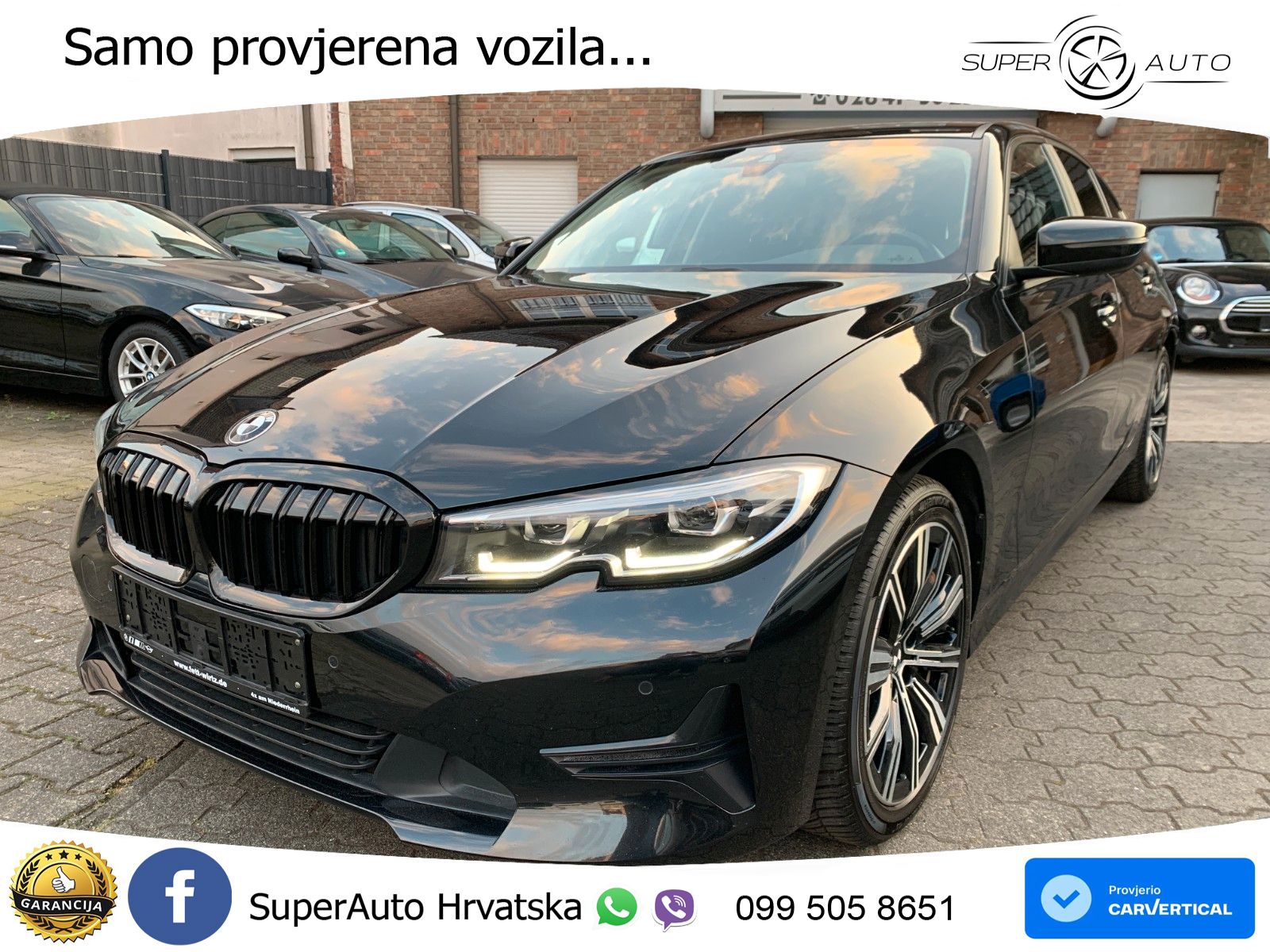 BMW 320i (184 KS) Steptronic Advantage LED+GR SJED+ACC