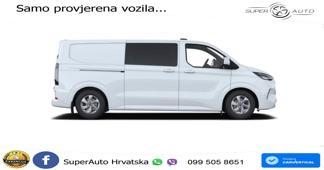 Ford Transit Custom MultiCab Limited 320 L2 Aut. NAV* 136 KS