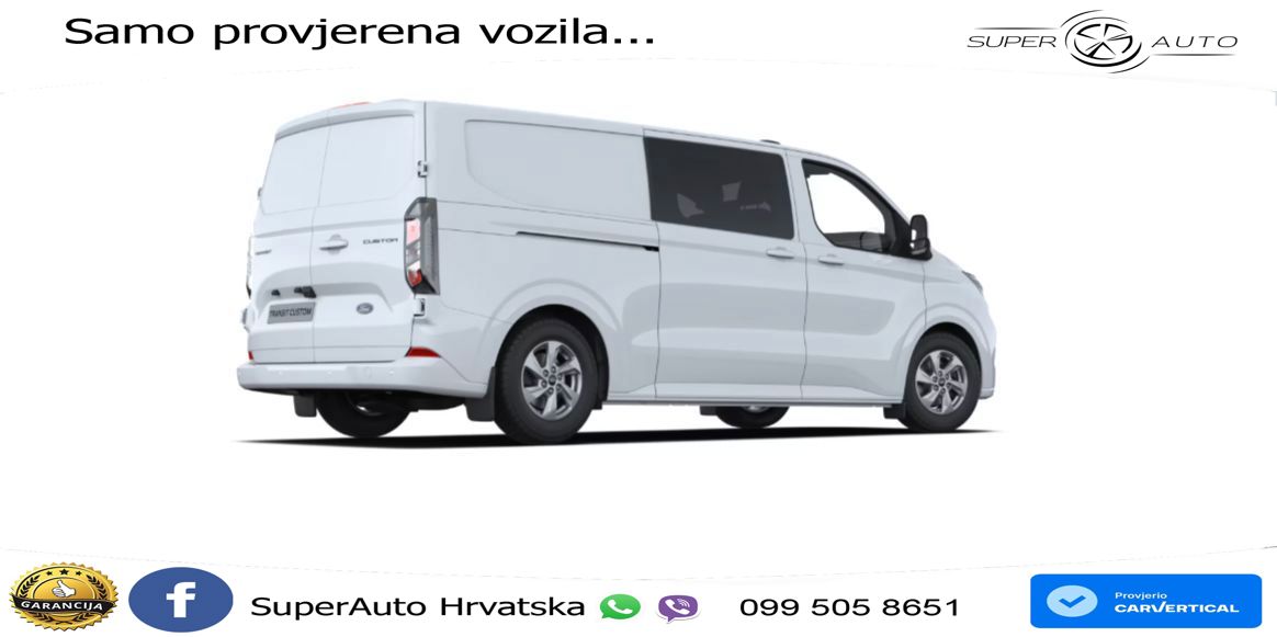 Ford Transit Custom MultiCab Limited 320 L2 Aut. NAV* 136 KS