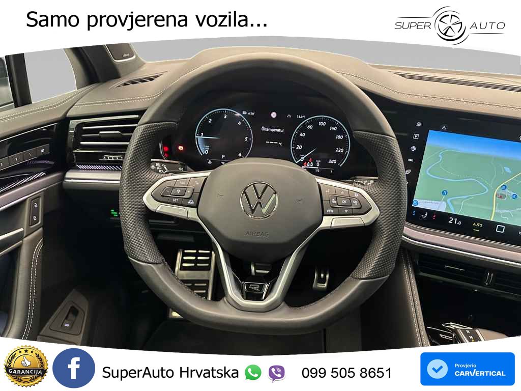 Volkswagen Touareg 3.0 V6 TDI (286 KS) 4MOTION Tiptronic R-Line LED+GR SJED+ACC