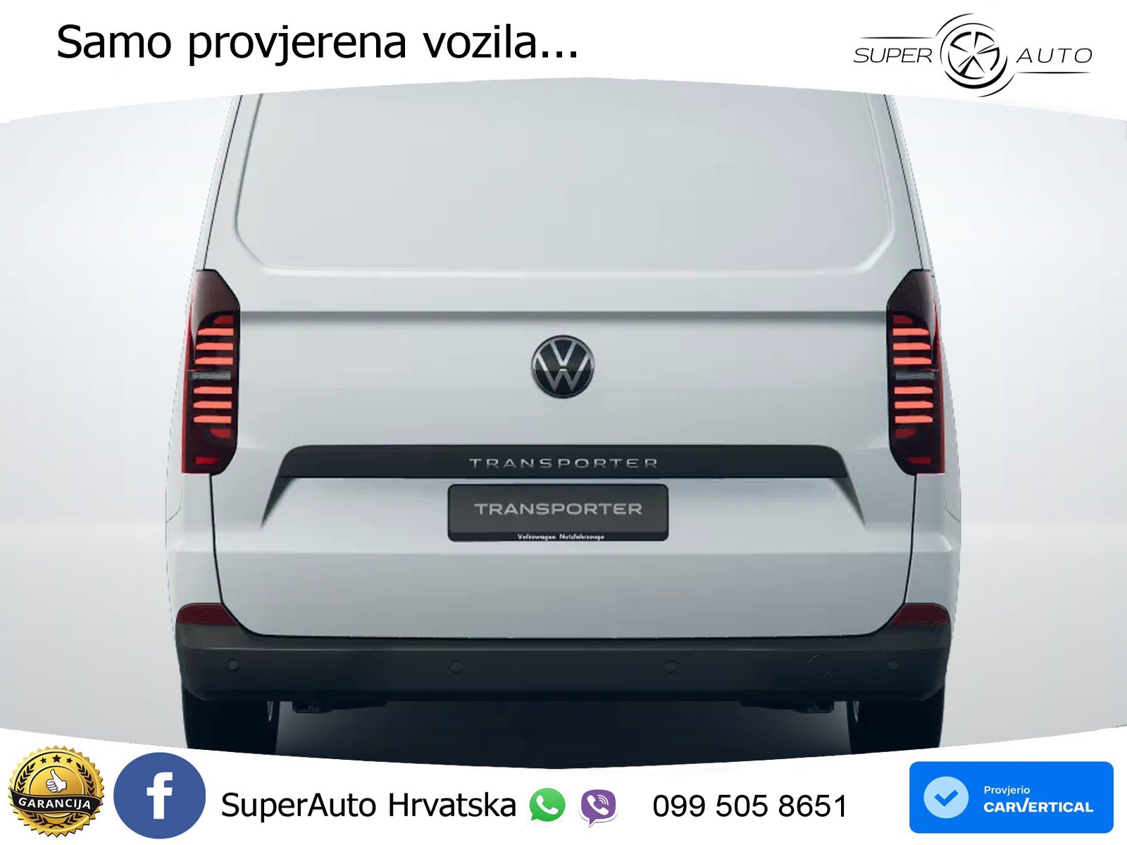 Volkswagen T7 Transporter Kasten 2.0TDI Klima PDC 110 KS