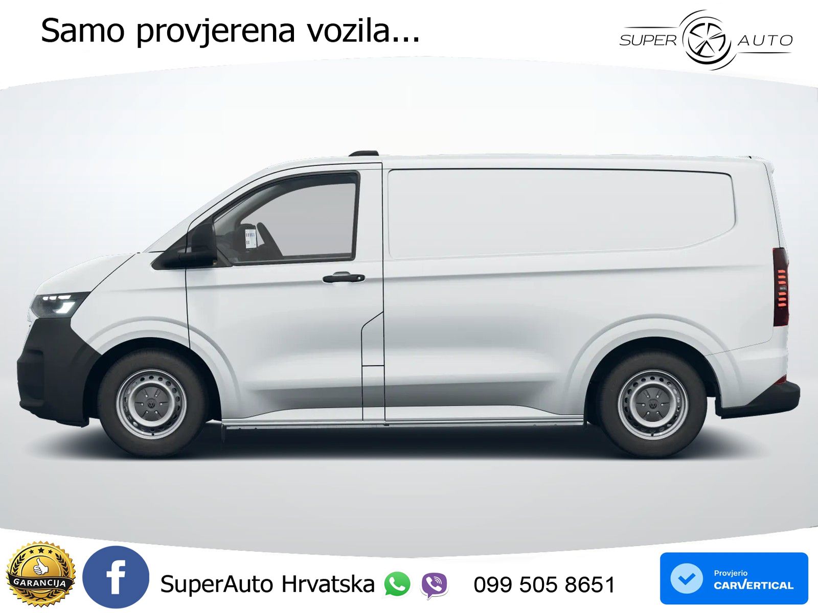 Volkswagen T7 Transporter Kasten 2.0TDI Klima PDC 110 KS