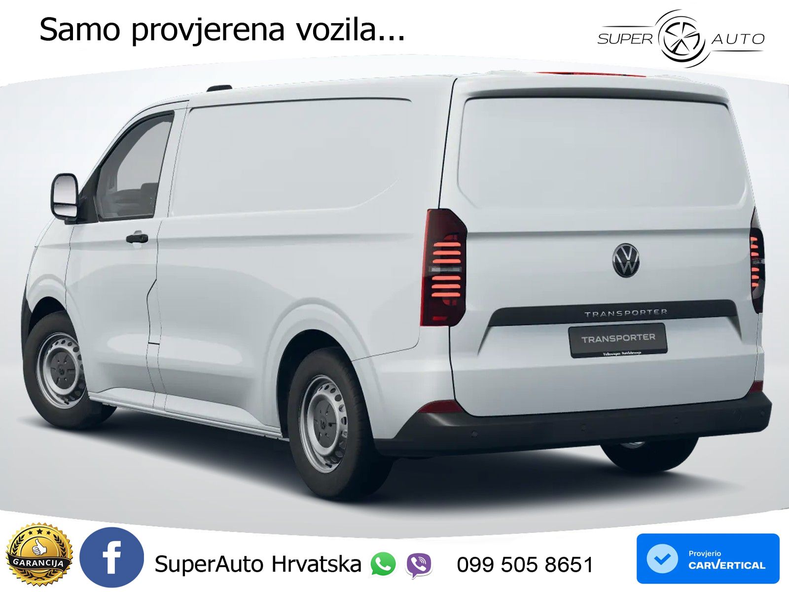 Volkswagen T7 Transporter Kasten 2.0TDI Klima PDC 110 KS