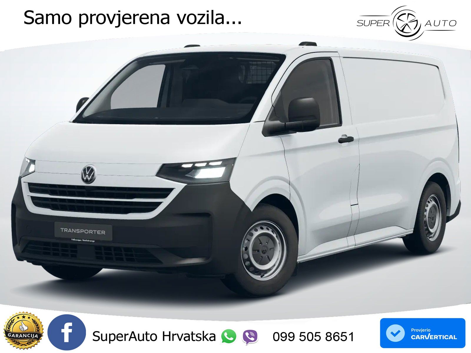 Volkswagen T7 Transporter Kasten 2.0TDI Klima PDC 110 KS