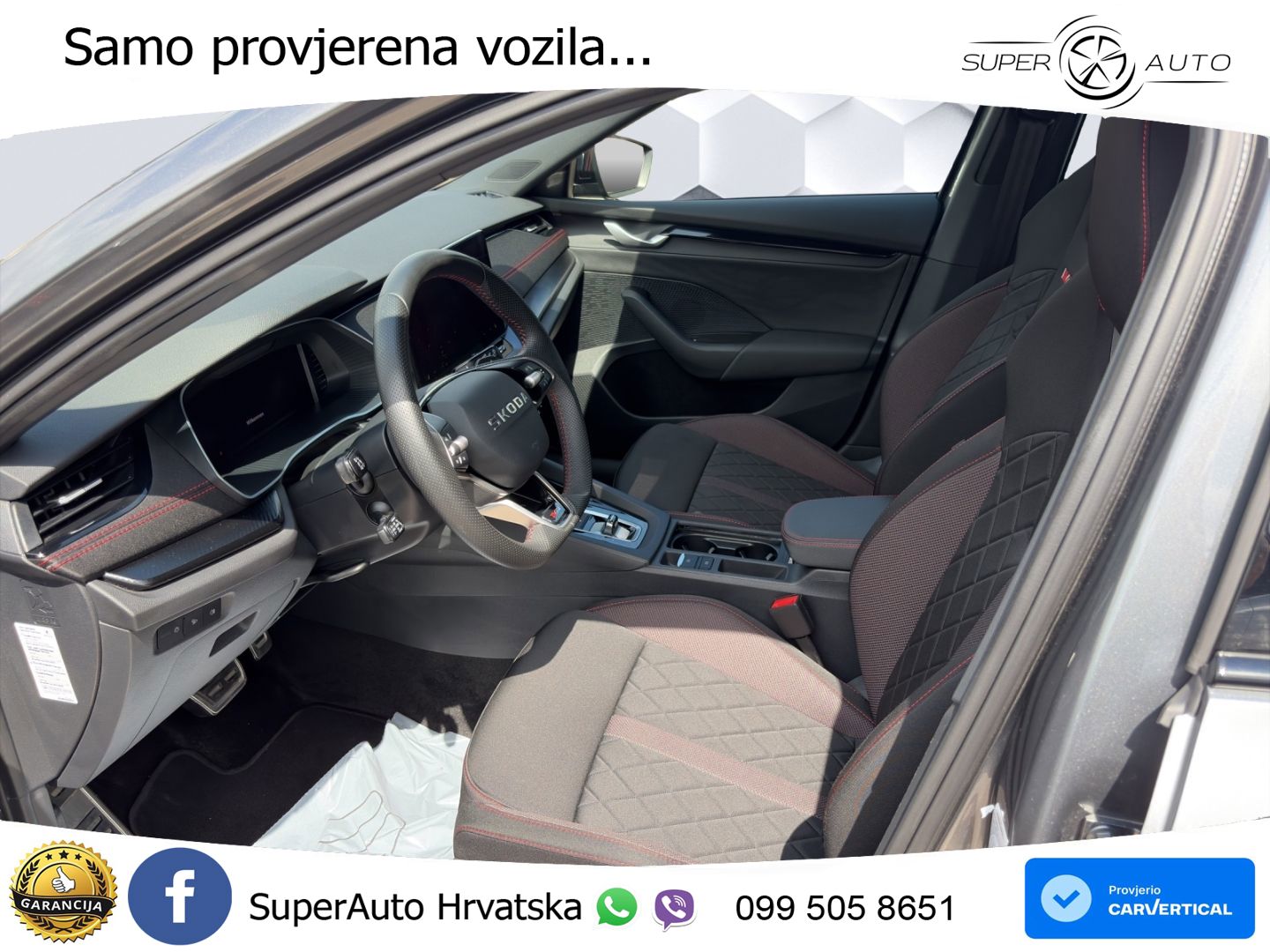 Škoda Octavia Combi RS 2.0 TSI (265 KS) DSG LED+GR SJED+ACC