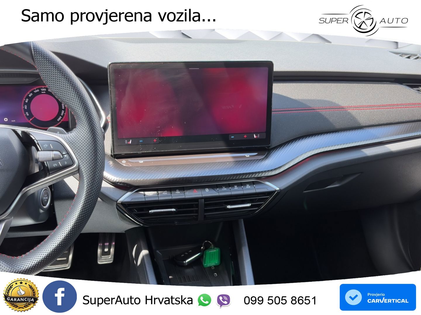 Škoda Octavia Combi RS 2.0 TSI (265 KS) DSG LED+GR SJED+ACC