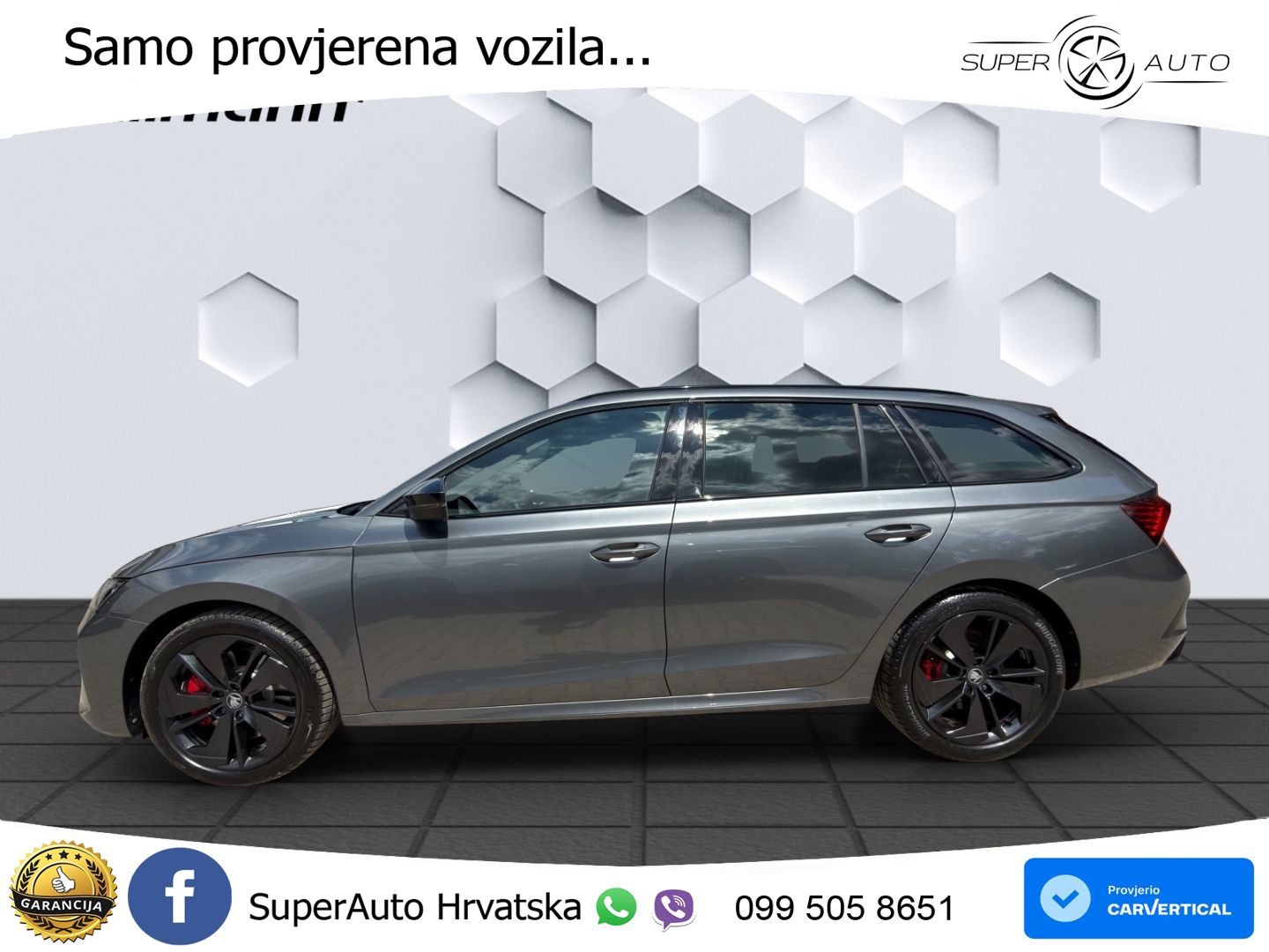 Škoda Octavia Combi RS 2.0 TSI (265 KS) DSG LED+GR SJED+ACC