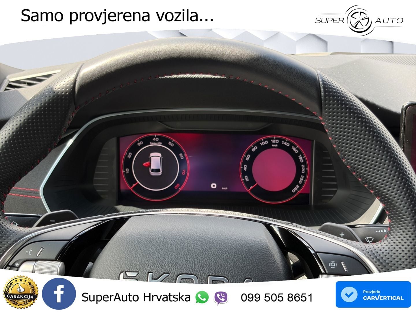 Škoda Octavia Combi RS 2.0 TSI (265 KS) DSG LED+GR SJED+ACC