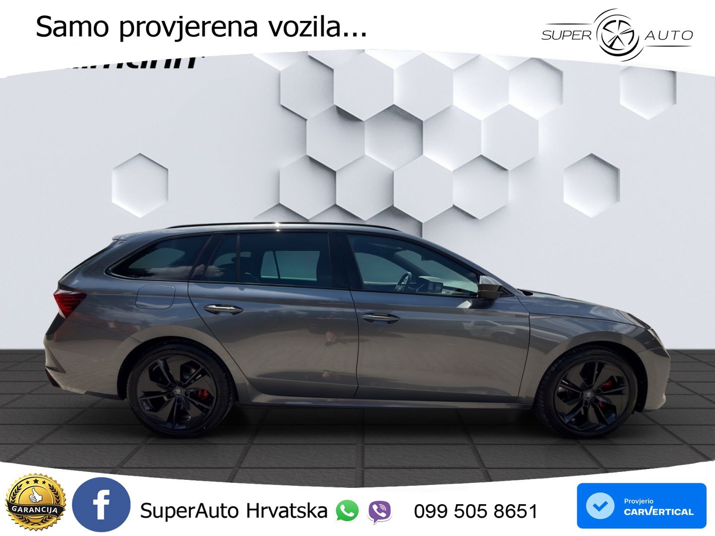 Škoda Octavia Combi RS 2.0 TSI (265 KS) DSG LED+GR SJED+ACC