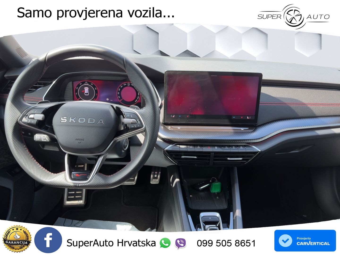 Škoda Octavia Combi RS 2.0 TSI (265 KS) DSG LED+GR SJED+ACC
