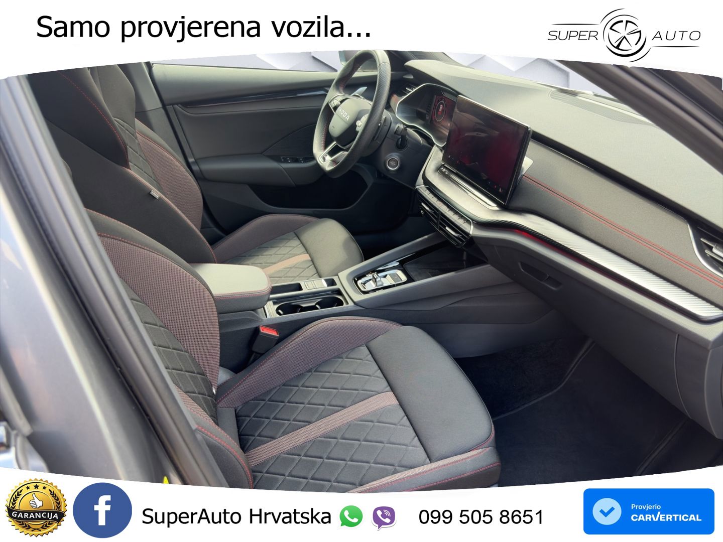 Škoda Octavia Combi RS 2.0 TSI (265 KS) DSG LED+GR SJED+ACC