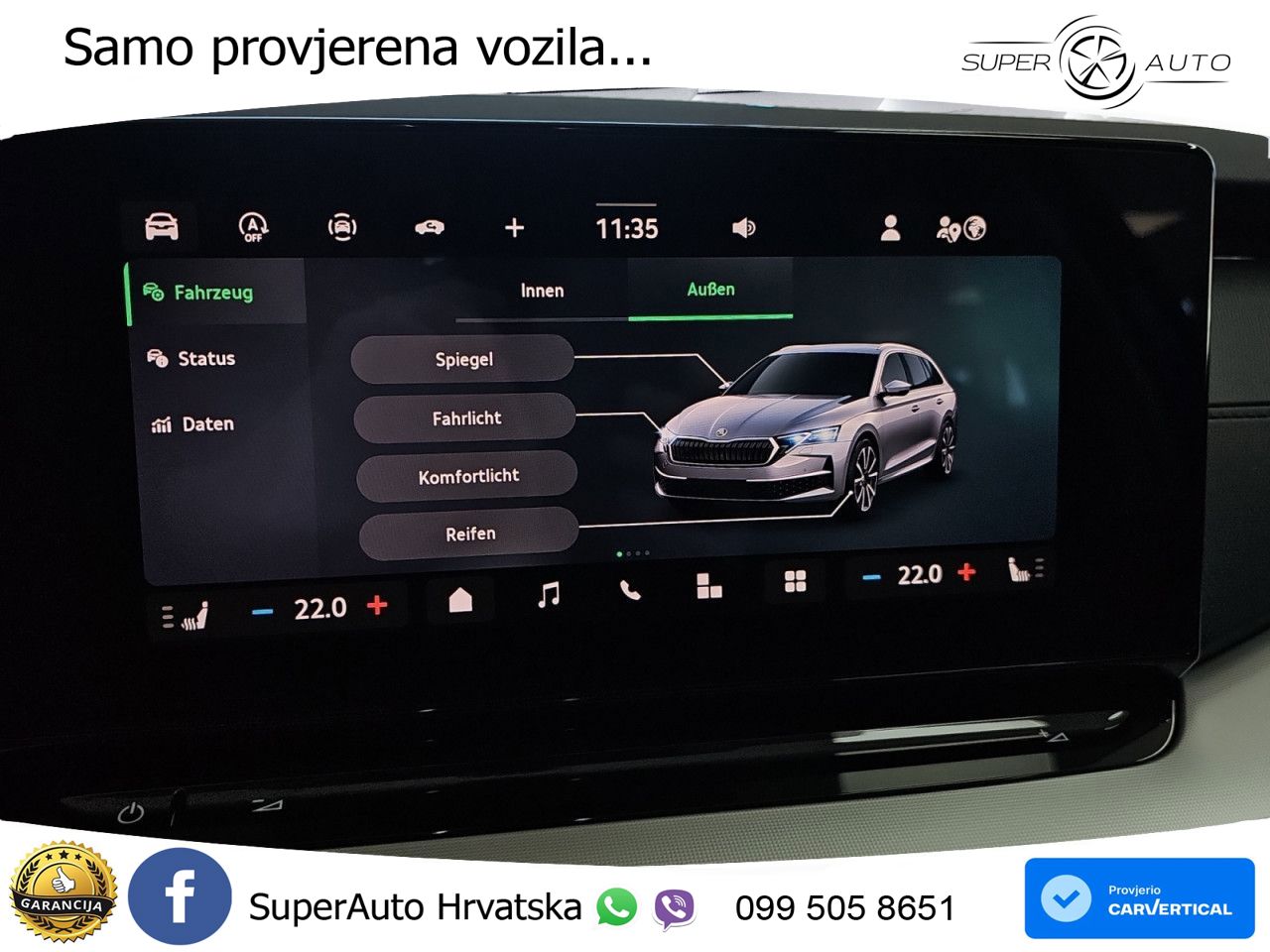 Škoda Octavia Combi 1.5 TSI (150 KS) DSG LED+GR SJED+ACC