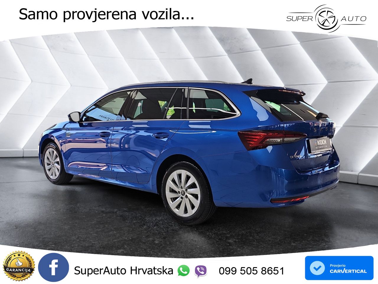 Škoda Octavia Combi 1.5 TSI (150 KS) DSG LED+GR SJED+ACC