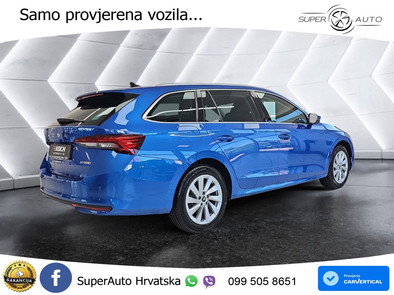 Škoda Octavia Combi 1.5 TSI (150 KS) DSG LED+GR SJED+ACC