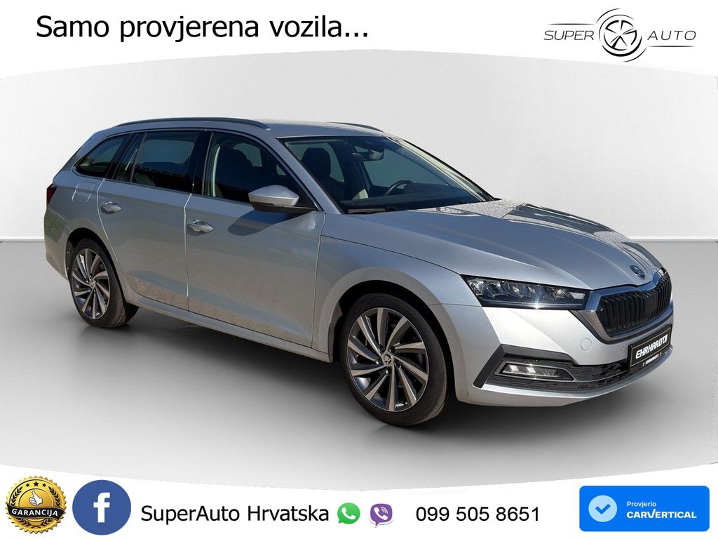 Škoda Octavia Combi iV 1.4 TSI (204 KS) DSG LED+GR SJED+ACC