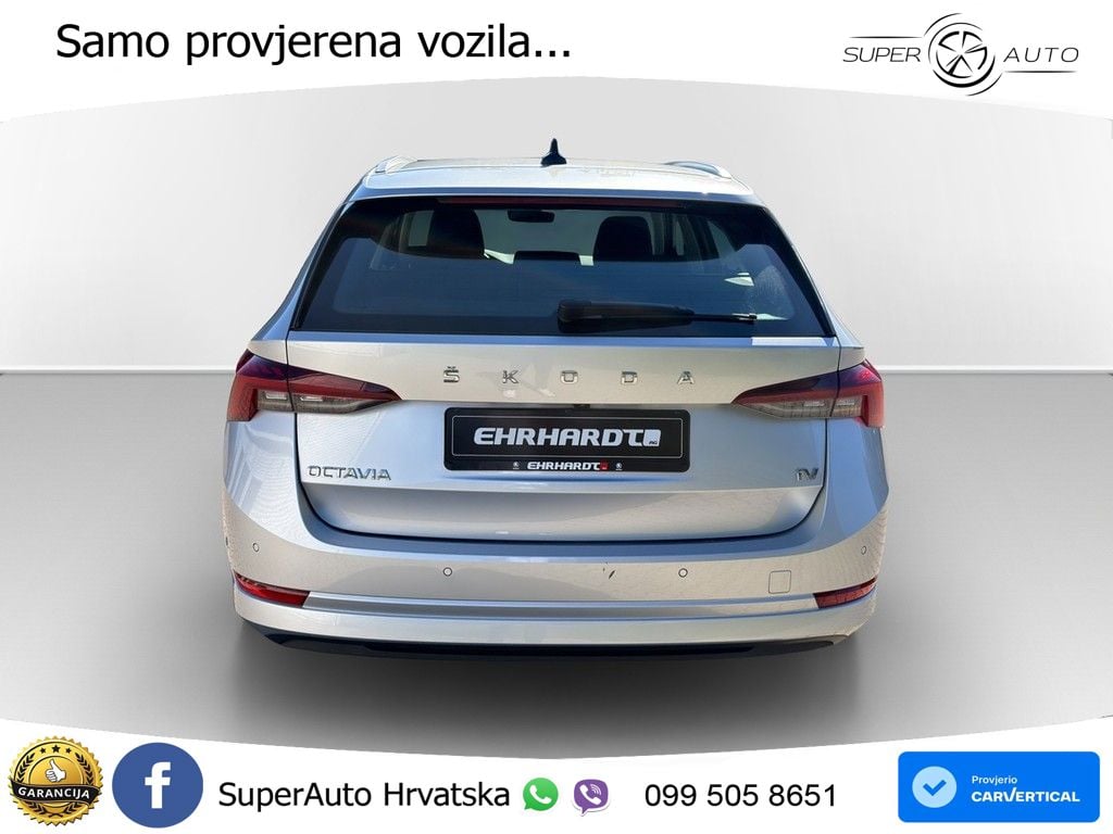 Škoda Octavia Combi iV 1.4 TSI (204 KS) DSG LED+GR SJED+ACC