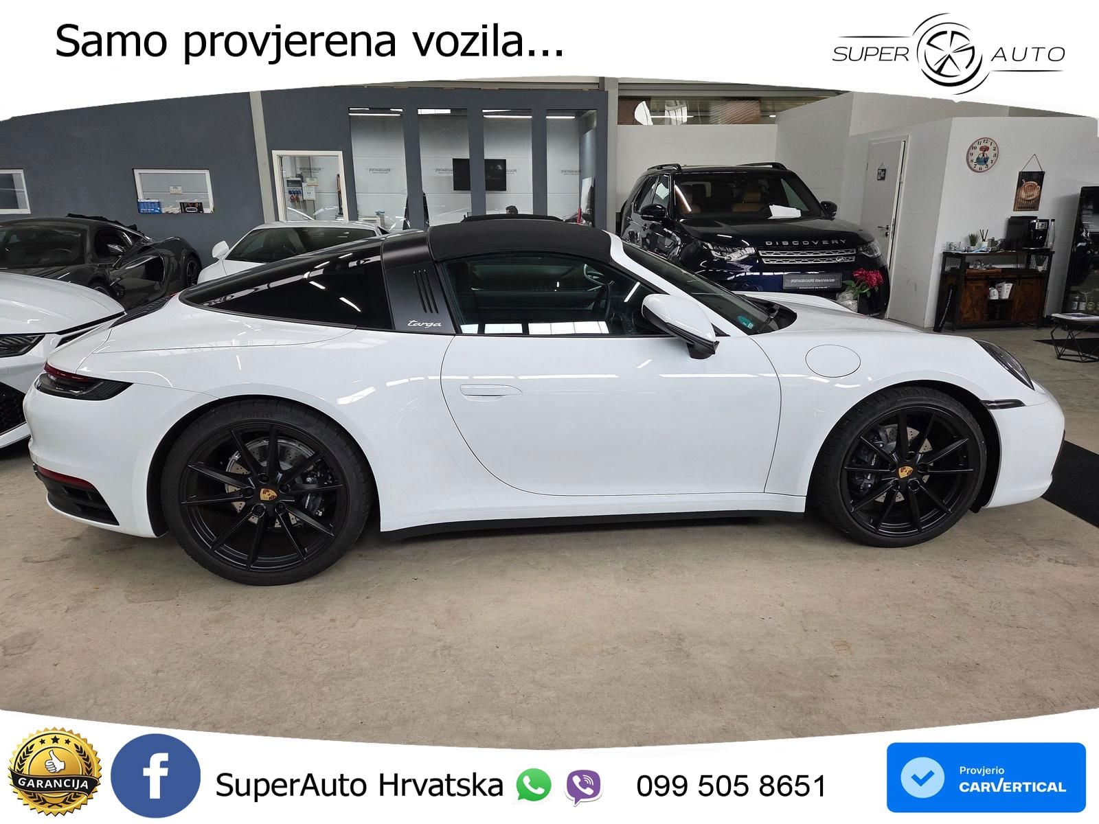 Porsche 911 Targa 4 3.0 (385 KS) PDK LED+GR SJED+ACC