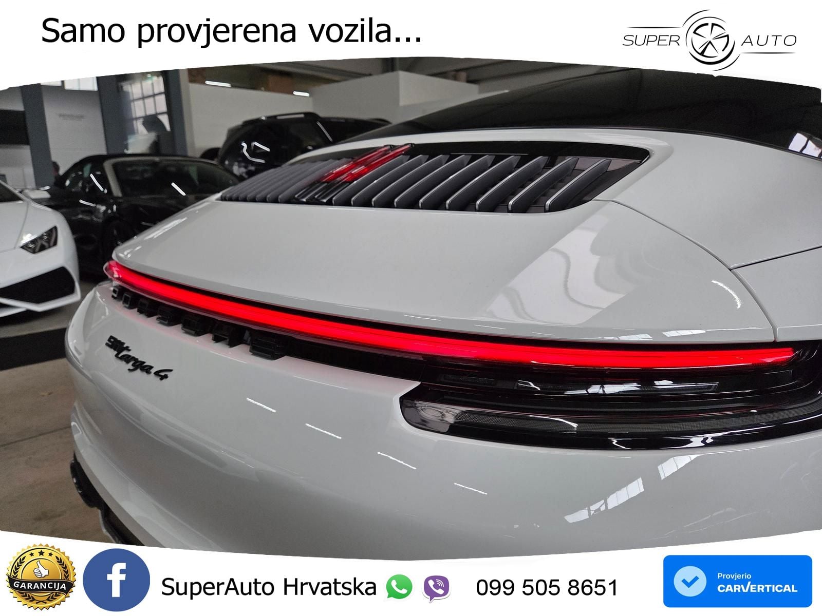 Porsche 911 Targa 4 3.0 (385 KS) PDK LED+GR SJED+ACC