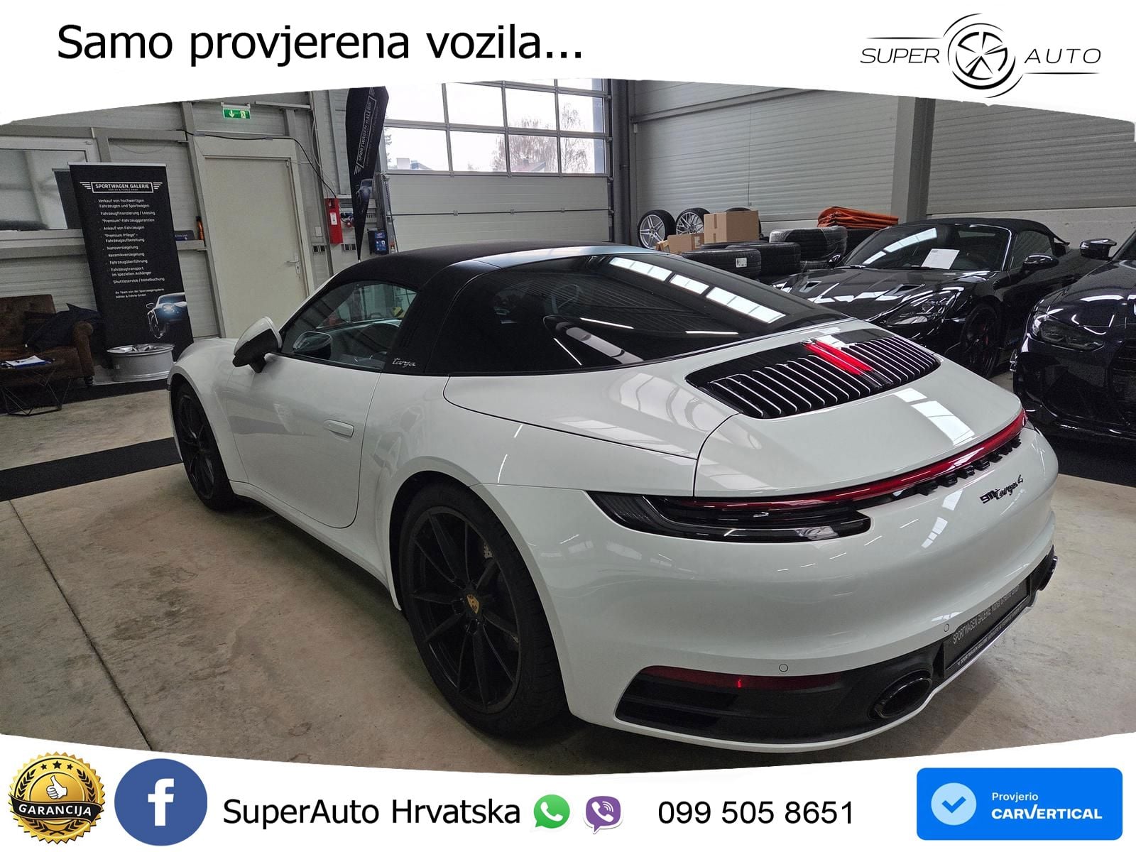 Porsche 911 Targa 4 3.0 (385 KS) PDK LED+GR SJED+ACC