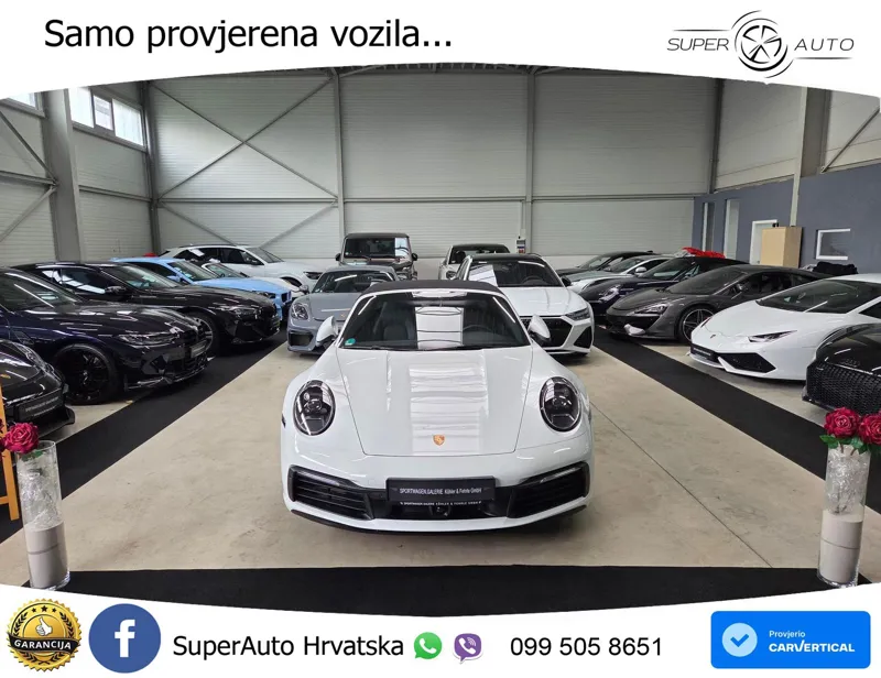 Porsche 911 Targa 4 3.0 (385 KS) PDK LED+GR SJED+ACC