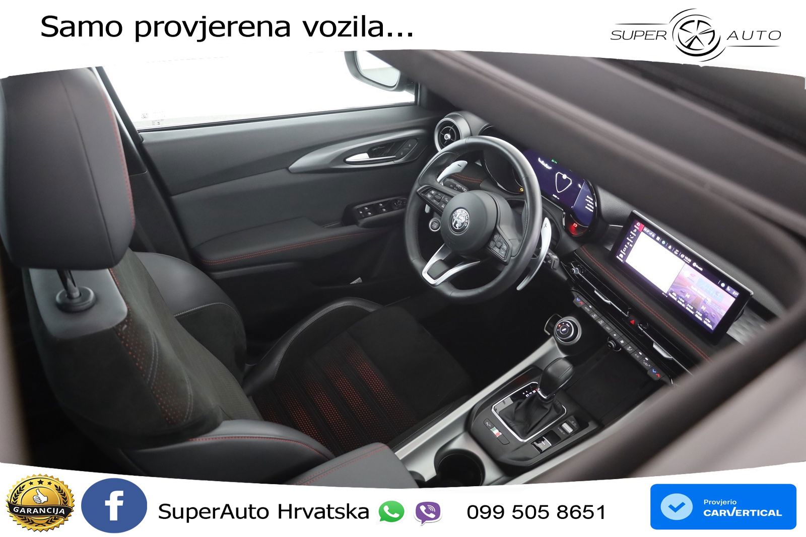 Alfa Romeo Tonale 1.5 VGT (160 KS) 48V-Hybrid TCT ACC+GR SJED+360+PANO