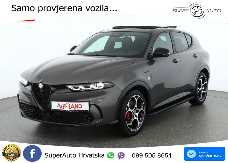 Alfa Romeo Tonale 1.5 VGT (160 KS) 48V-Hybrid TCT ACC+GR SJED+360+PANO