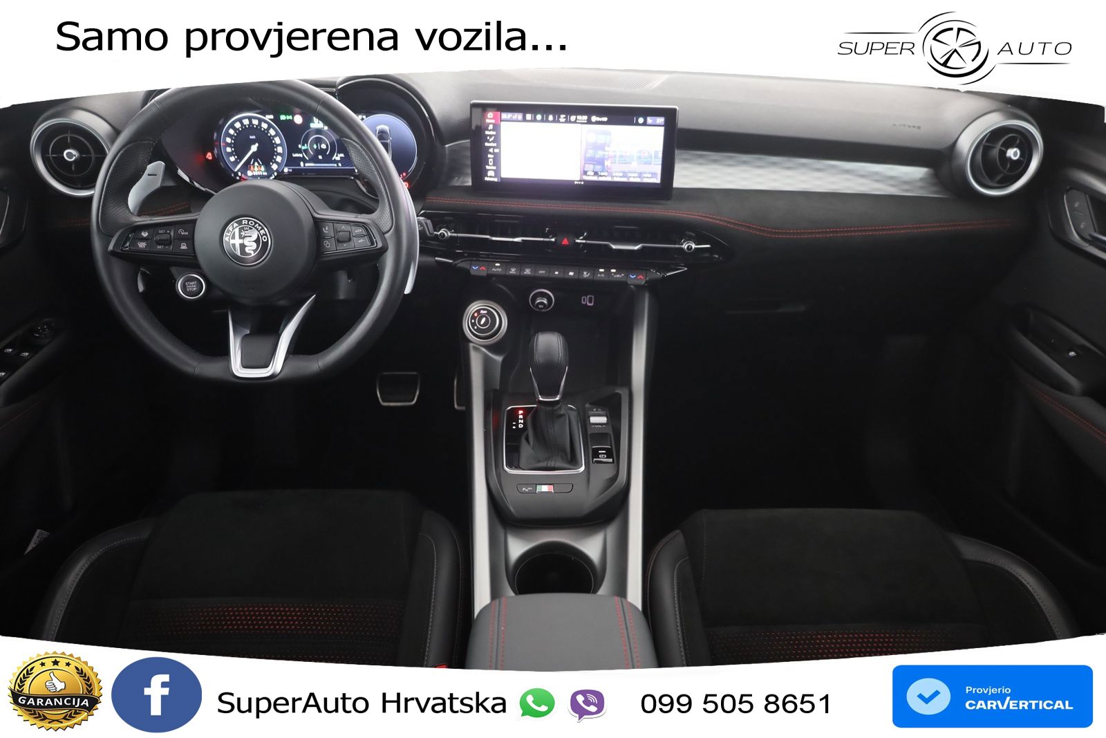 Alfa Romeo Tonale 1.5 VGT (160 KS) 48V-Hybrid TCT ACC+GR SJED+360+PANO