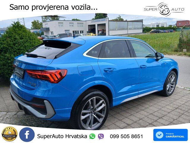 Audi Q3 II Sportback 45 TFSI (230 KS) quattro S tronic S line