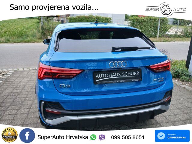 Audi Q3 II Sportback 45 TFSI (230 KS) quattro S tronic S line