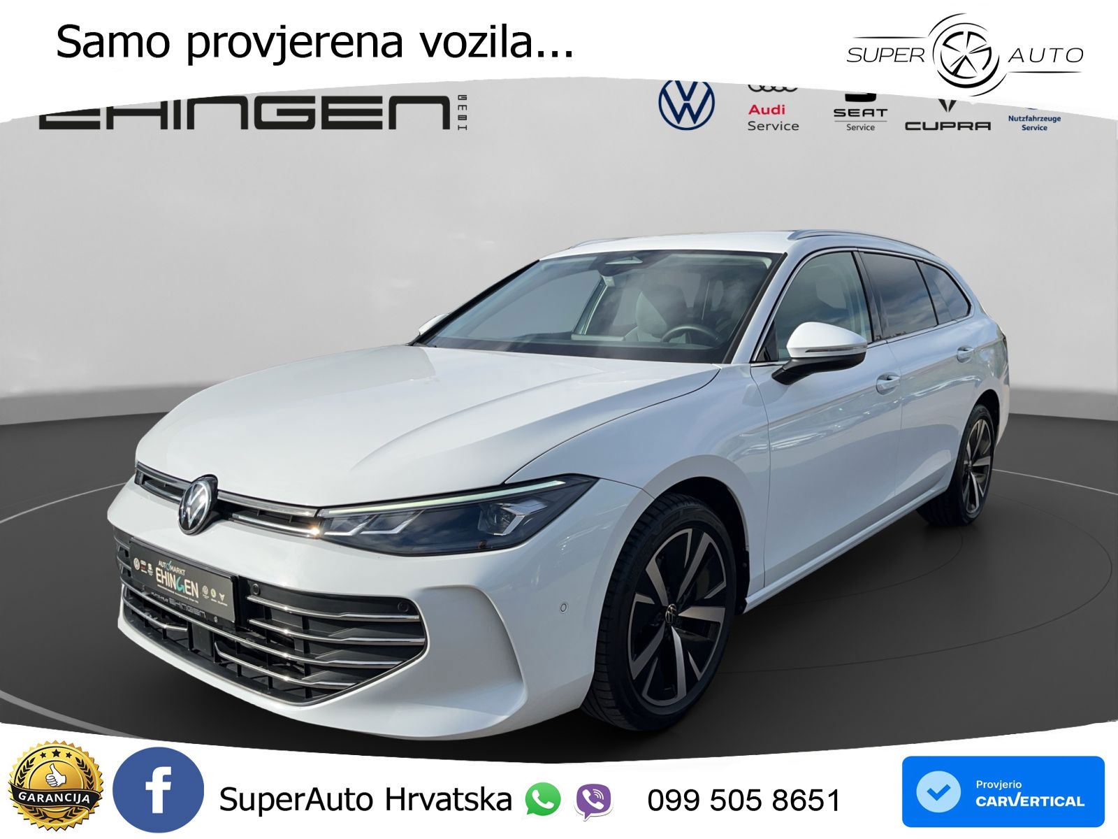 Volkswagen Passat Variant 1.5 eTSI (150 KS) DSG Business LED+GR SJED+ACC