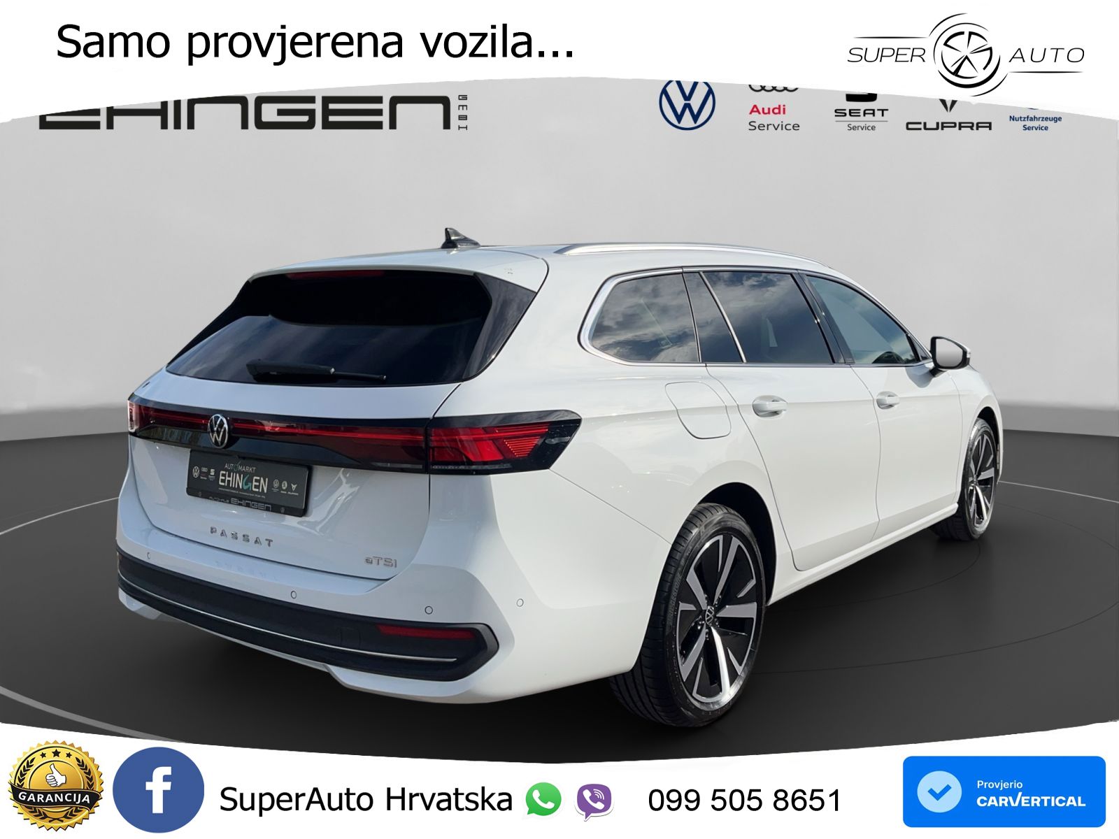 Volkswagen Passat Variant 1.5 eTSI (150 KS) DSG Business LED+GR SJED+ACC