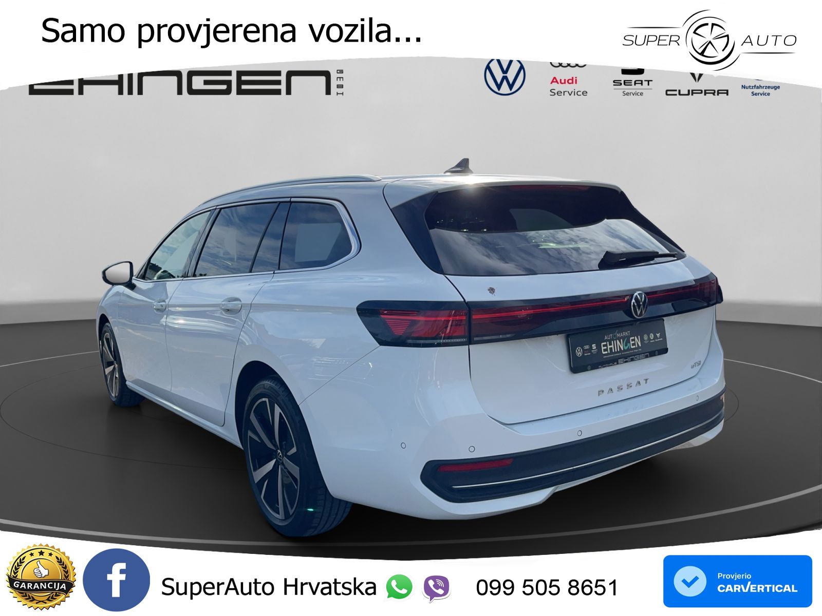 Volkswagen Passat Variant 1.5 eTSI (150 KS) DSG Business LED+GR SJED+ACC