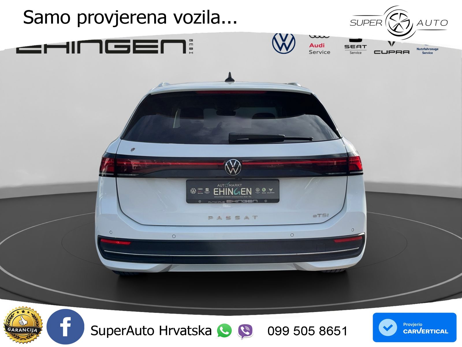 Volkswagen Passat Variant 1.5 eTSI (150 KS) DSG Business LED+GR SJED+ACC
