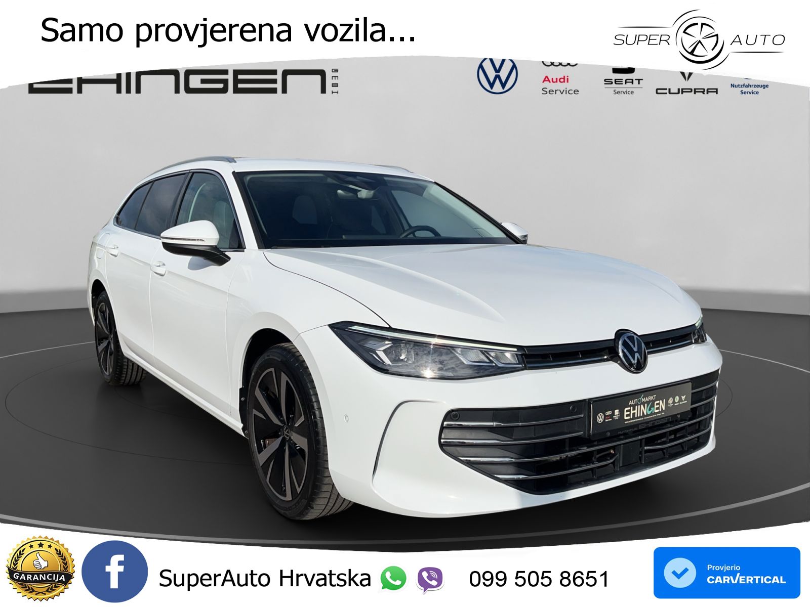 Volkswagen Passat Variant 1.5 eTSI (150 KS) DSG Business LED+GR SJED+ACC