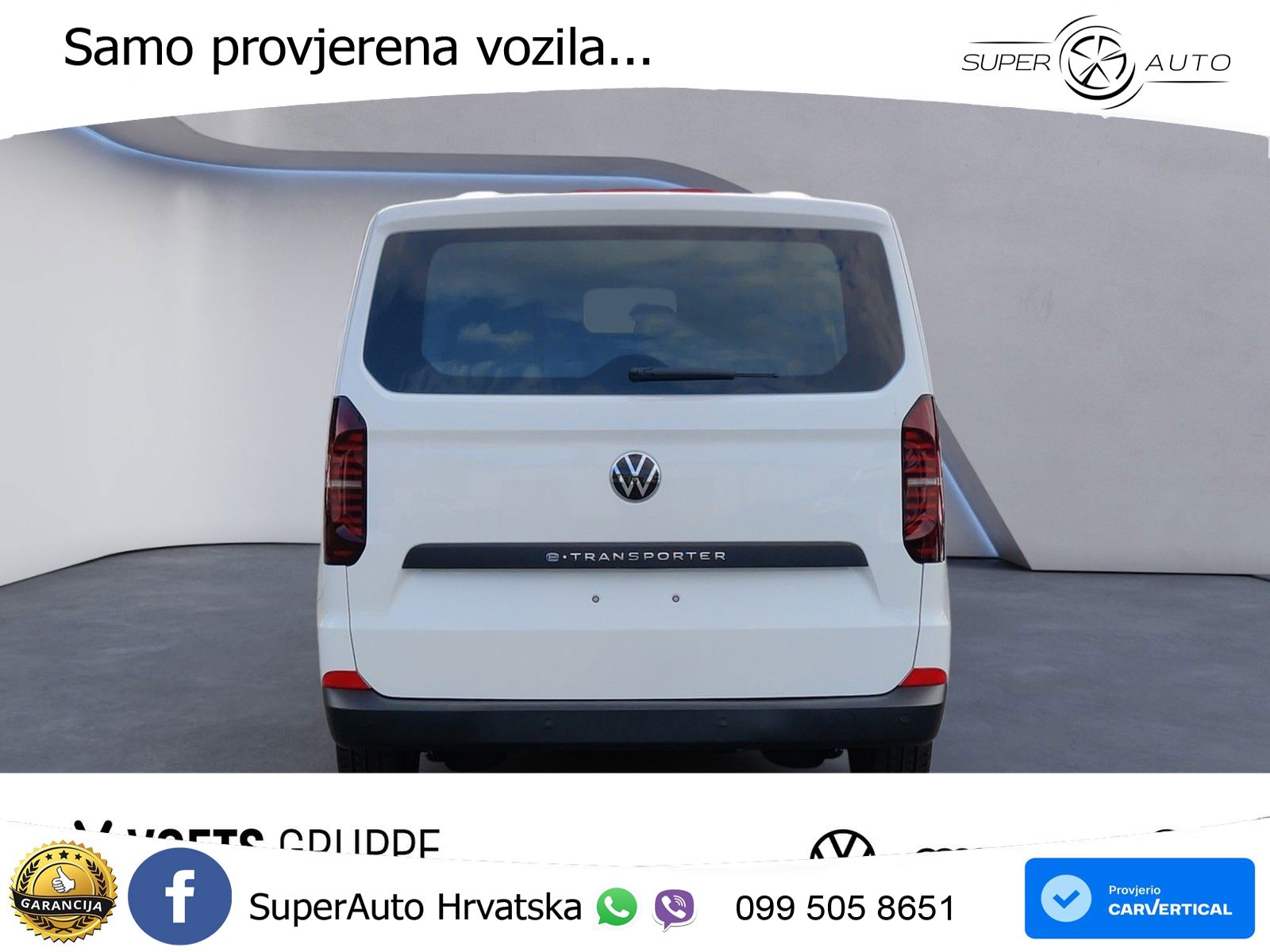 Volkswagen T7 e-Transporter Kasten 5 Jahre Herstellergarant 136 KS