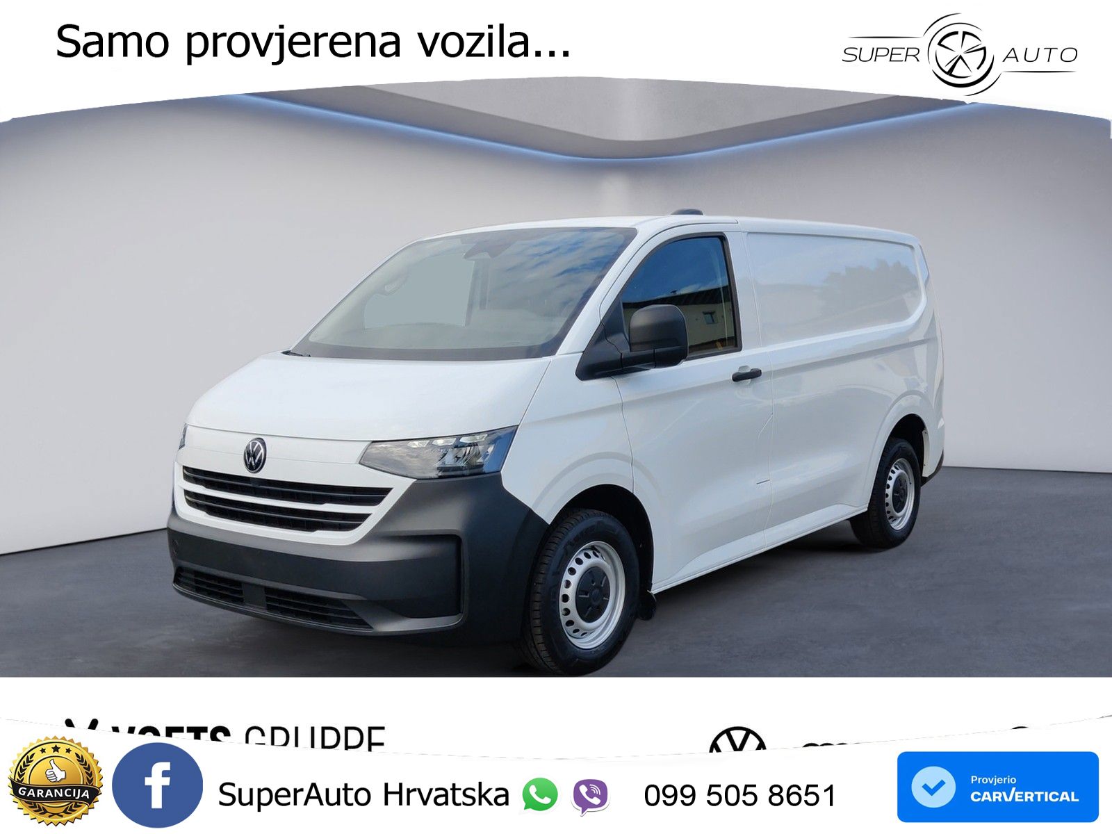 Volkswagen T7 e-Transporter Kasten 5 Jahre Herstellergarant 136 KS