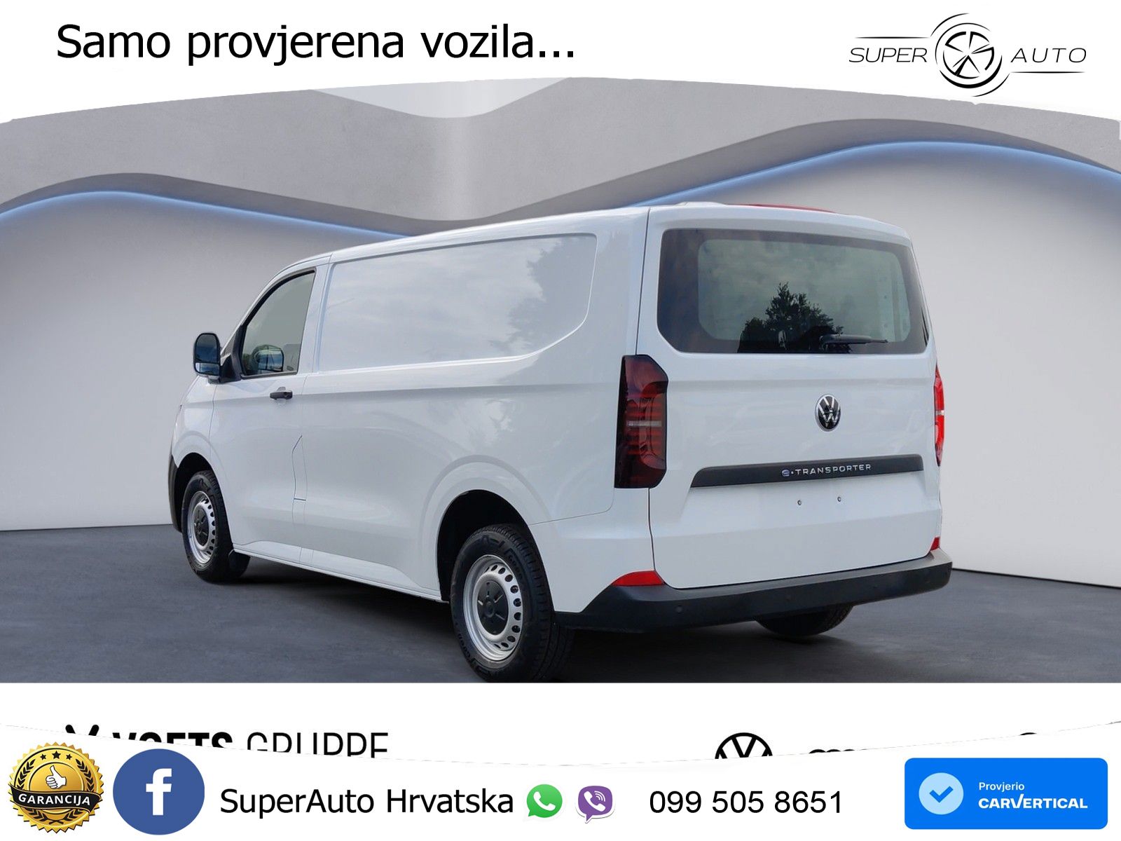 Volkswagen T7 e-Transporter Kasten 5 Jahre Herstellergarant 136 KS