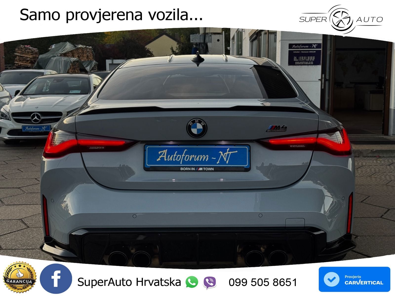 BMW M4 Competition 3.0 (510 KS) Steptronic LED+GR SJED+ACC