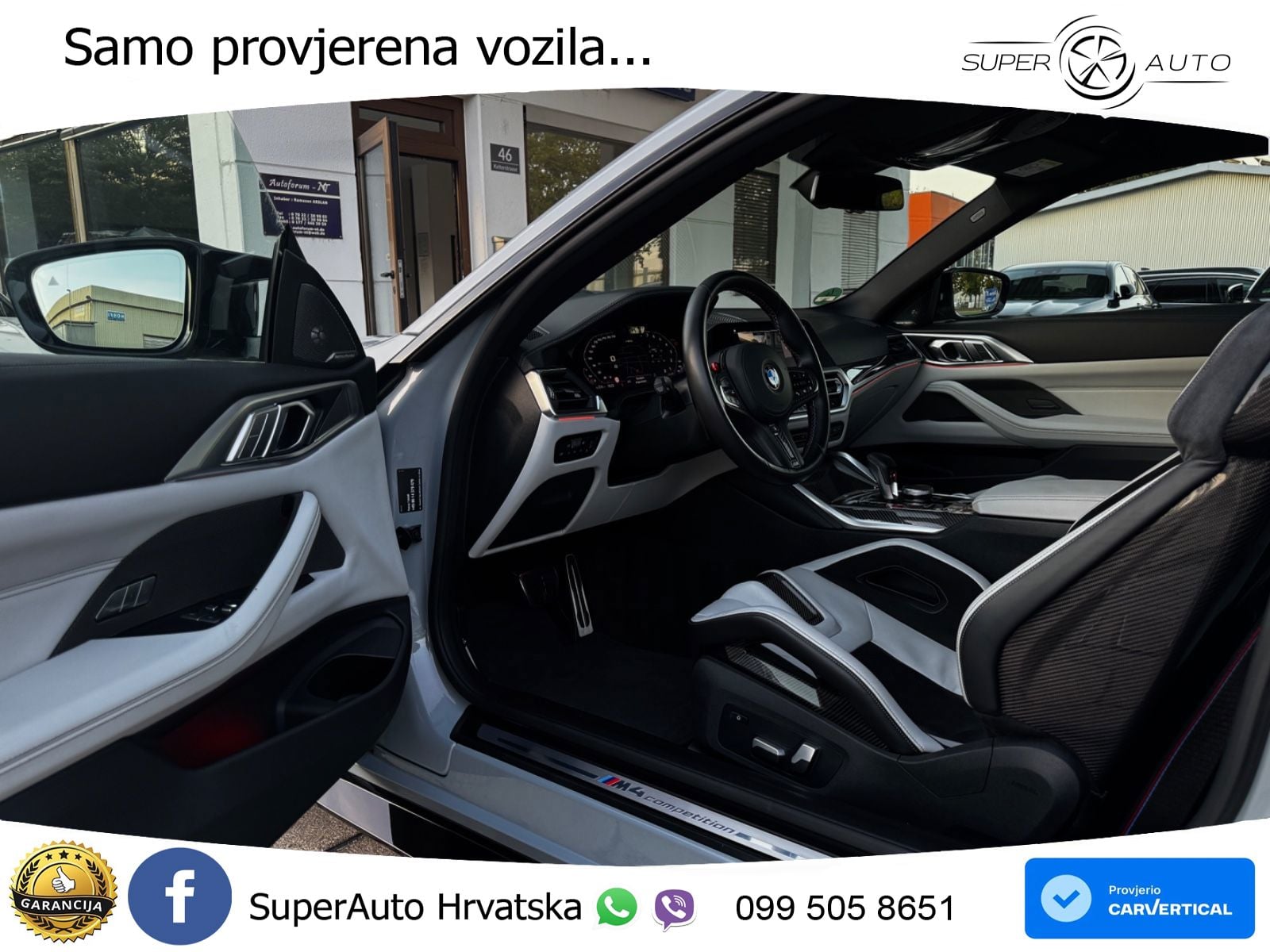 BMW M4 Competition 3.0 (510 KS) Steptronic LED+GR SJED+ACC
