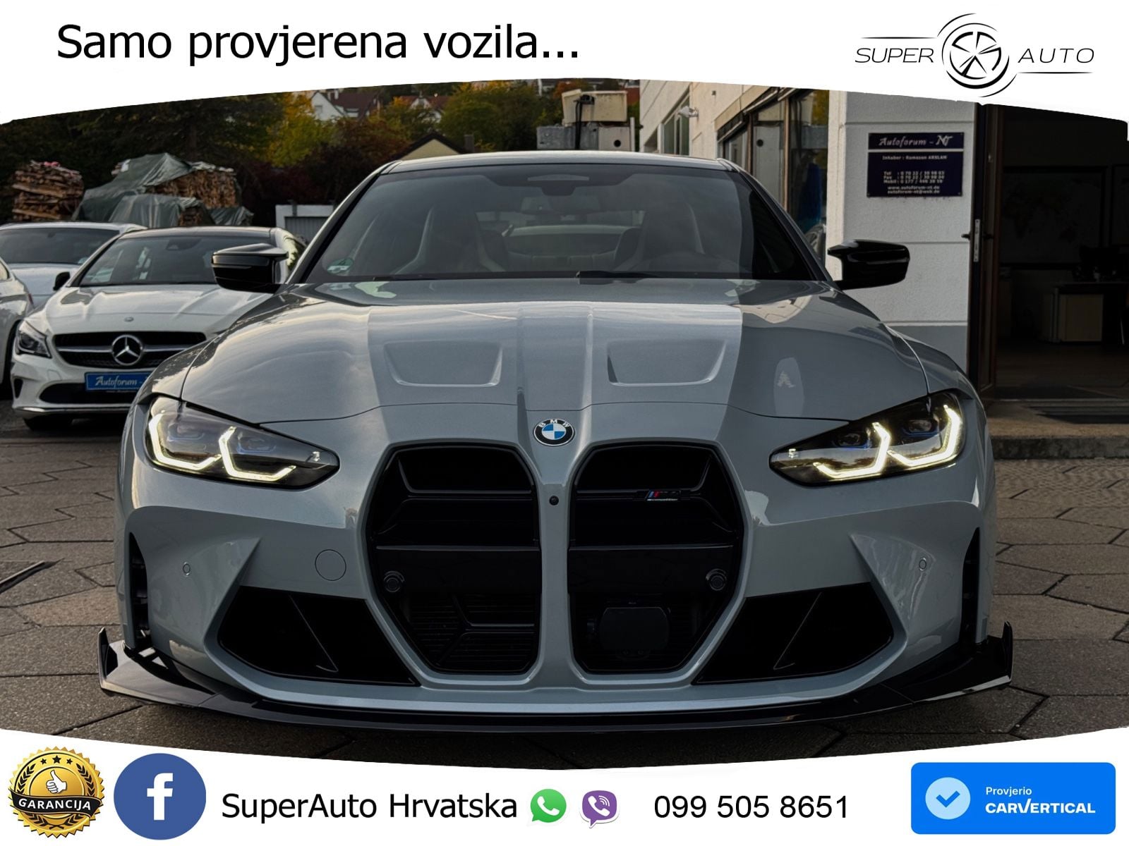BMW M4 Competition 3.0 (510 KS) Steptronic LED+GR SJED+ACC