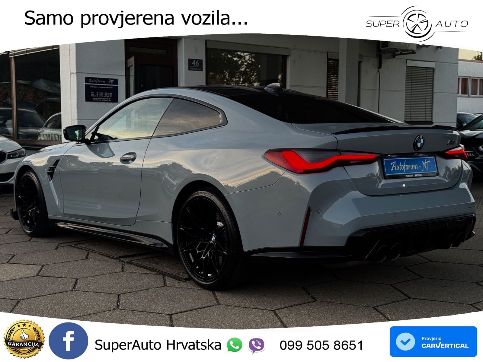 BMW M4 Competition 3.0 (510 KS) Steptronic LED+GR SJED+ACC