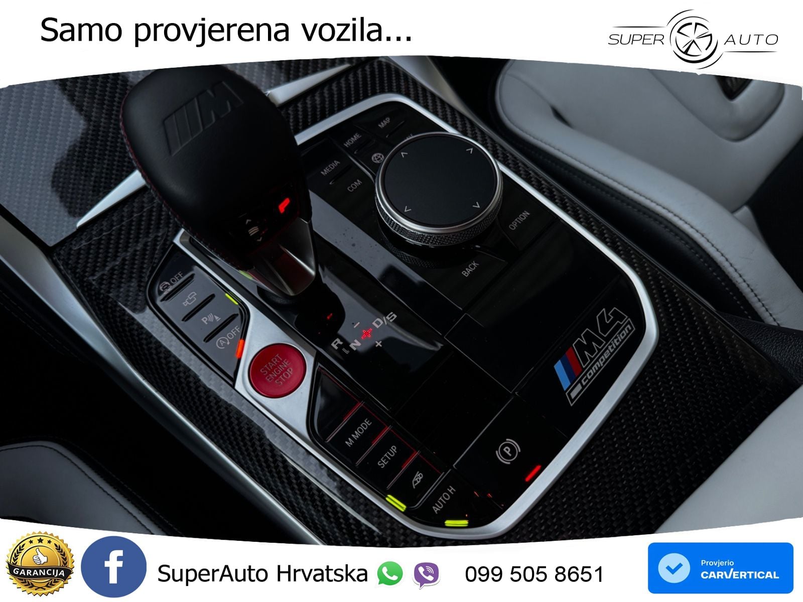 BMW M4 Competition 3.0 (510 KS) Steptronic LED+GR SJED+ACC