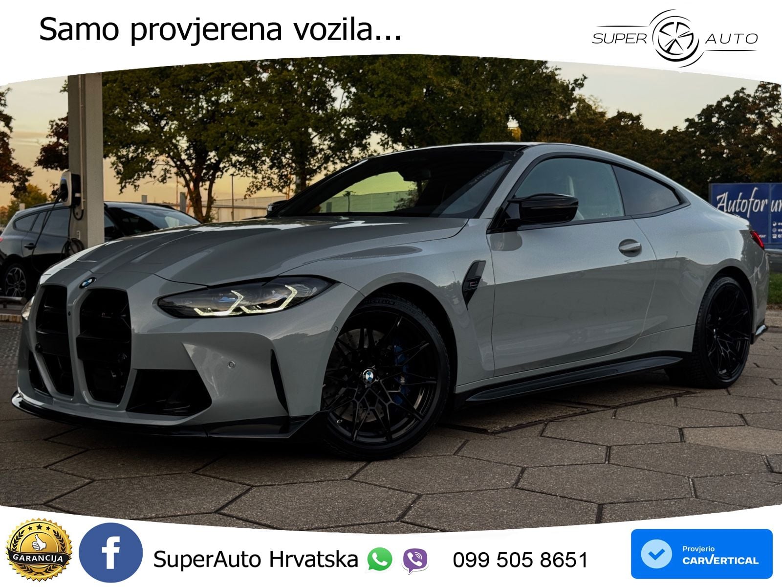 BMW M4 Competition 3.0 (510 KS) Steptronic LED+GR SJED+ACC